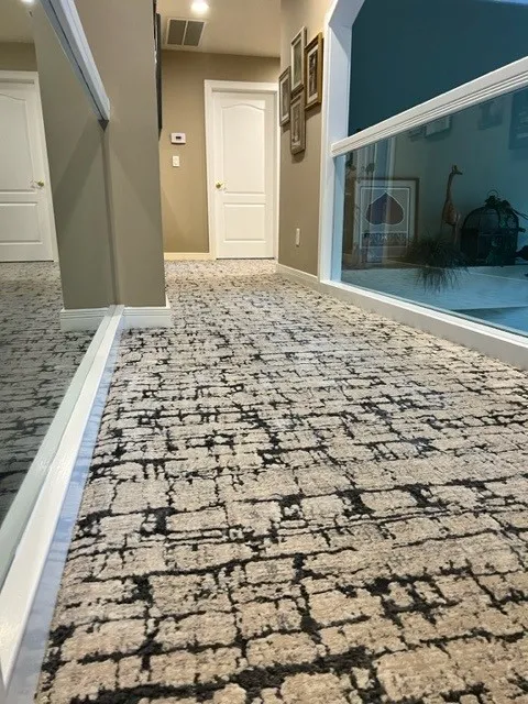 Nourison carpet in hallway